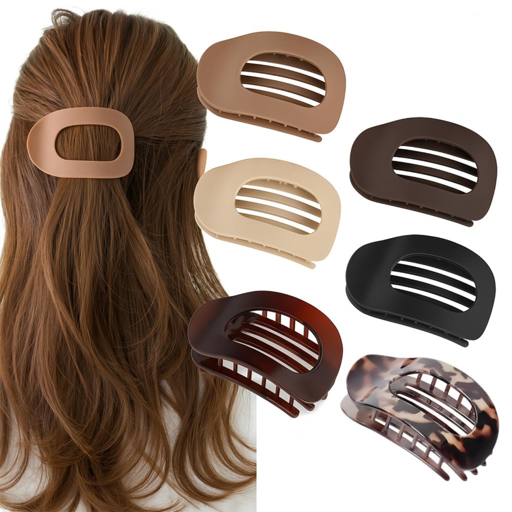 6Piece Duckbill Hair Clips Set For All Hair Types